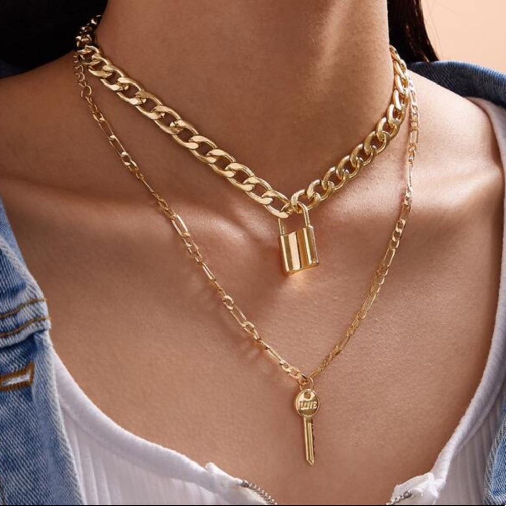 NEW GOLD NECKLACE